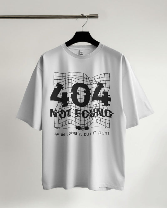 404 Not Found Oversized T-shirt