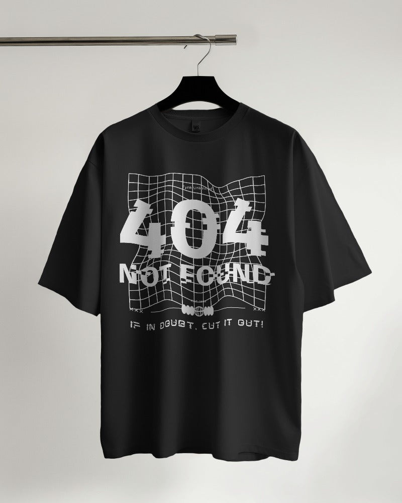 404 Not Found Oversized T-shirt