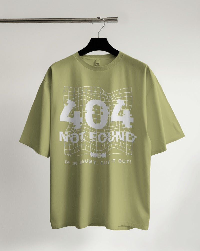 404 Not Found Oversized T-shirt