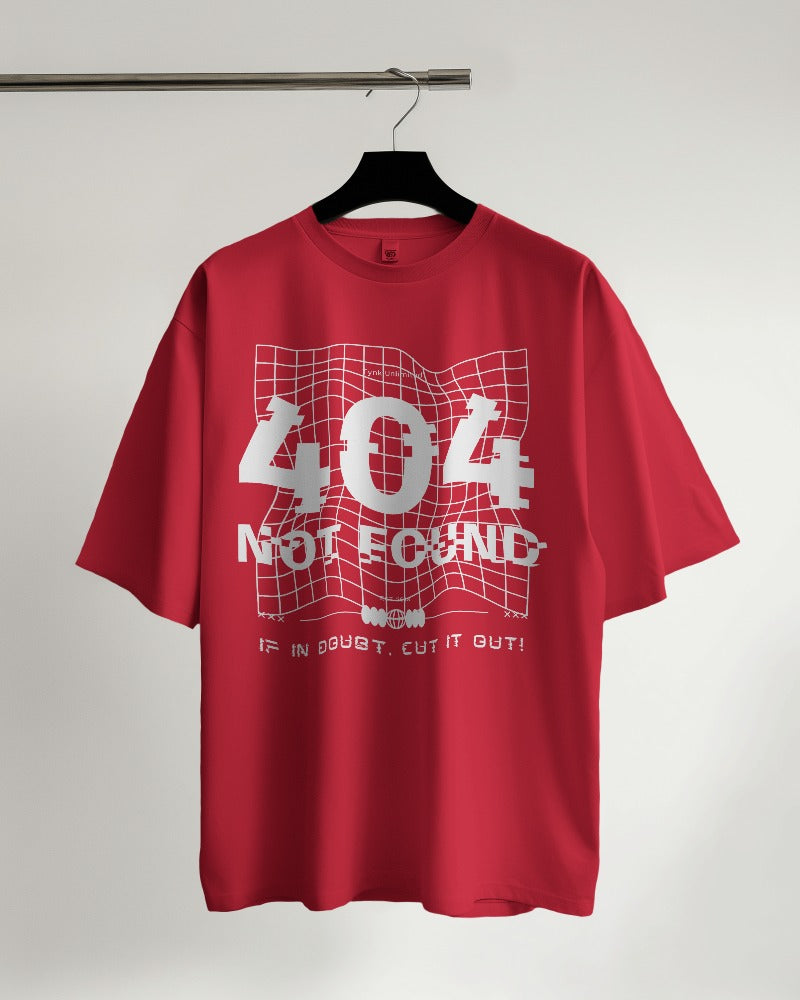 404 Not Found Oversized T-shirt