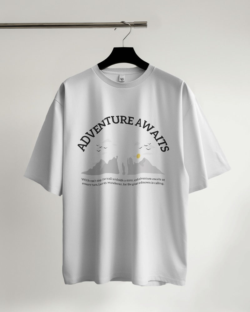 Adventure Awaits Oversized T-shirt