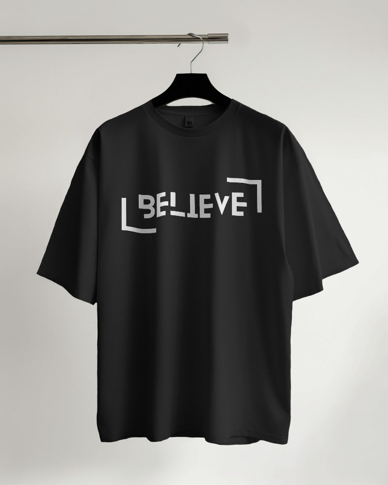 Believe Oversized T-shirt