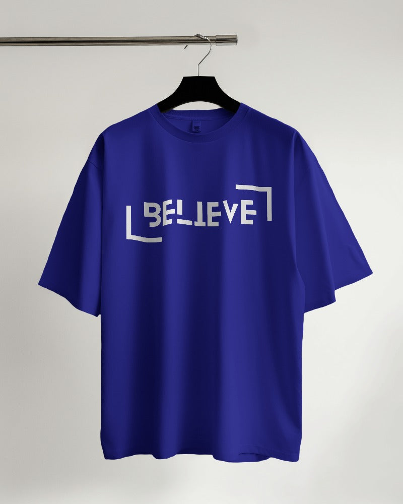 Believe Oversized T-shirt