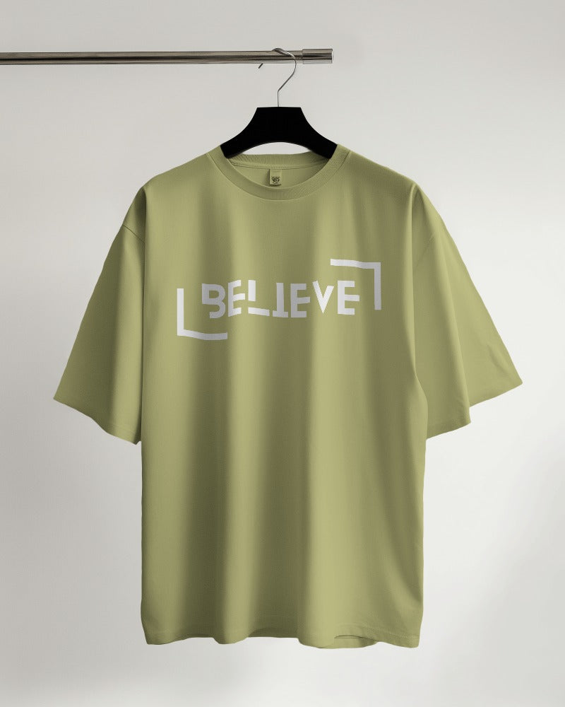 Believe Oversized T-shirt