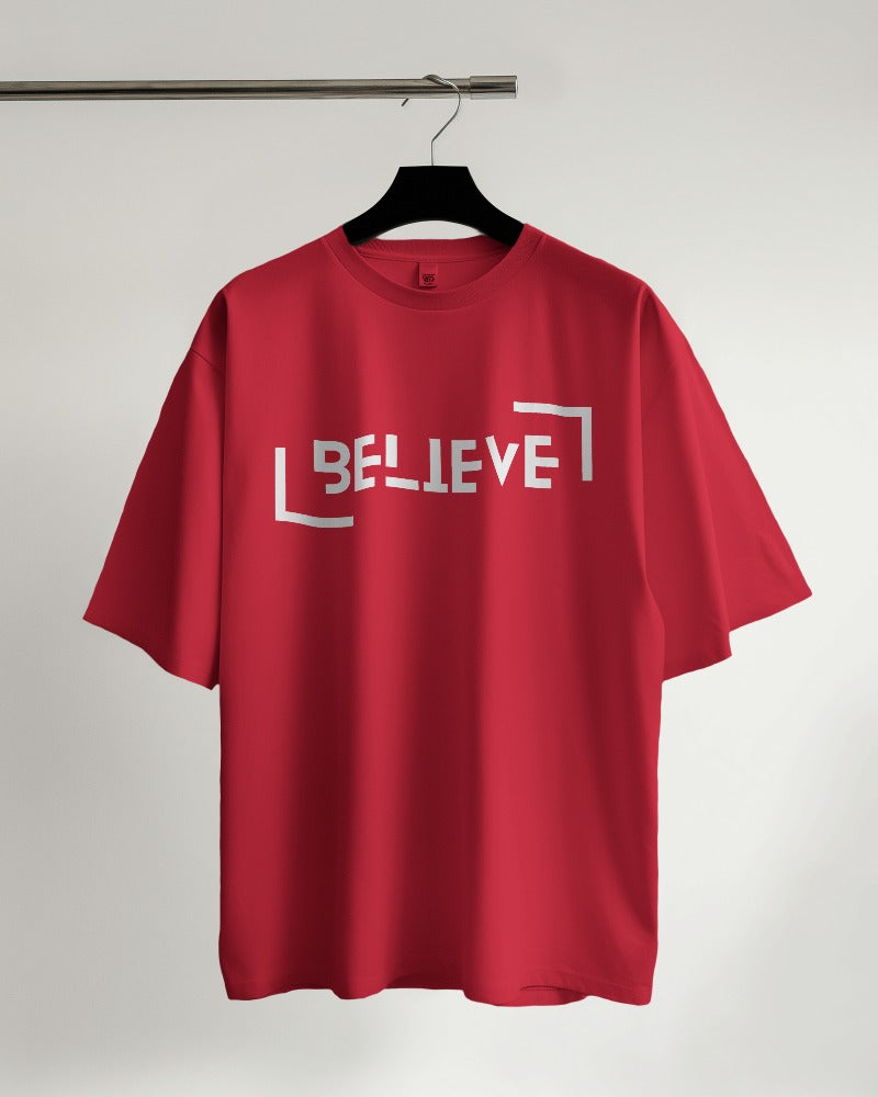 Believe Oversized T-shirt