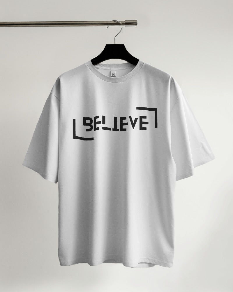 Believe Oversized T-shirt