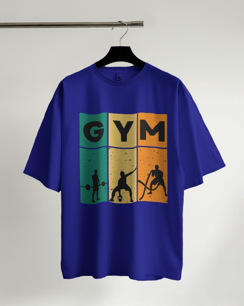 Gym Symbols Oversized T-shirt