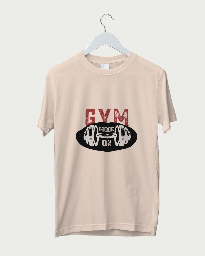 Gym Mode On Regular Fit T-shirt