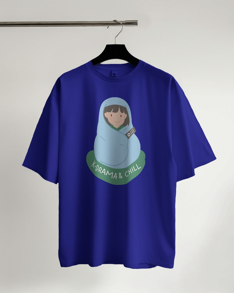 KDRAMA & CHILL Oversized T-shirt