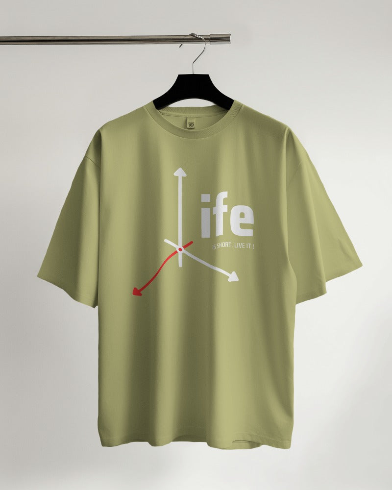 Life is Short Oversized T-shirt