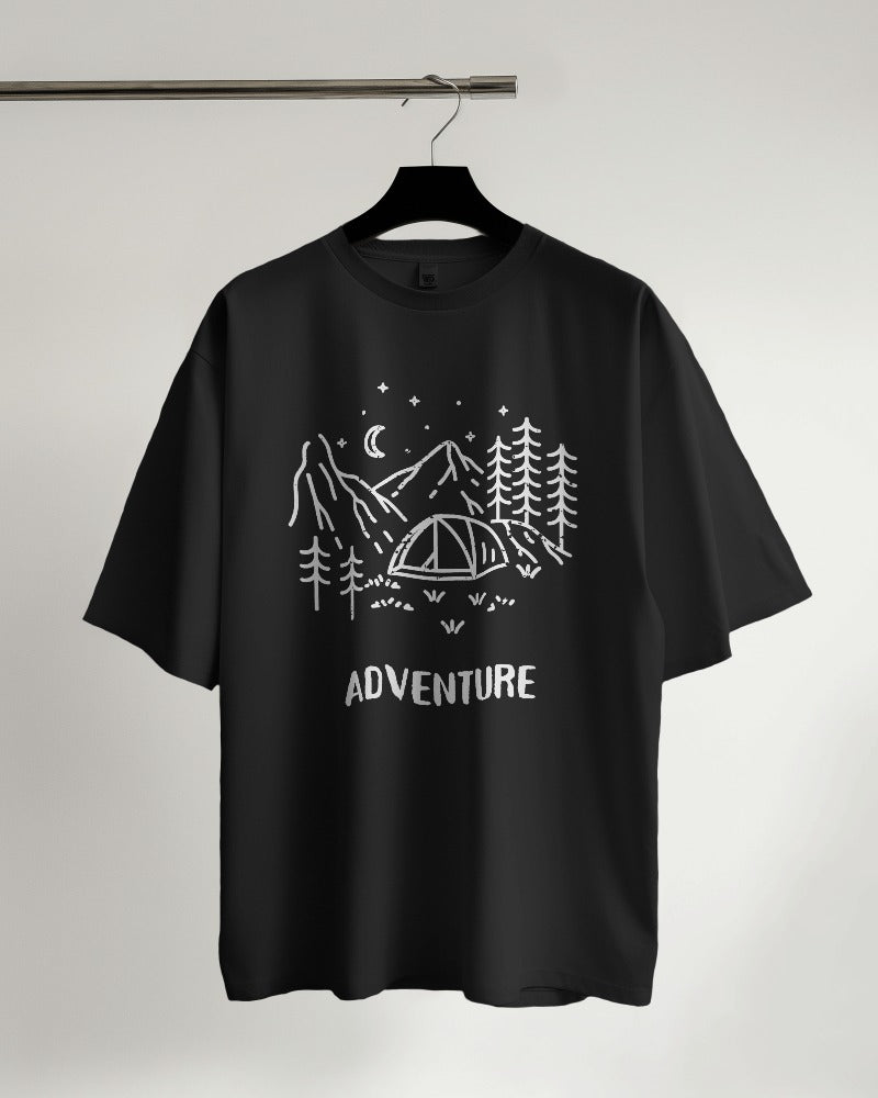 Travel Camp Adventure Oversized T-shirt