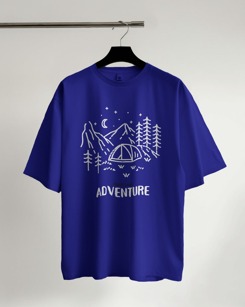 Travel Camp Adventure Oversized T-shirt