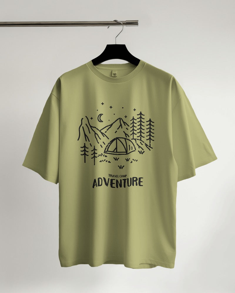 Travel Camp Adventure Oversized T-shirt