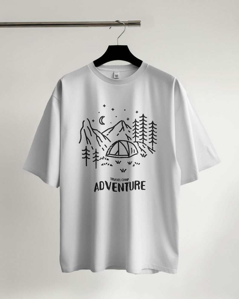 Travel Camp Adventure Oversized T-shirt