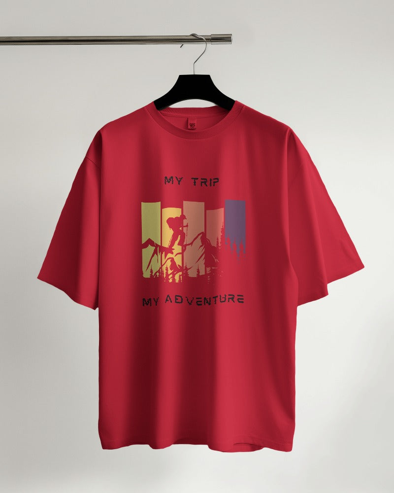 My Trip My Adventure Oversized T-shirt