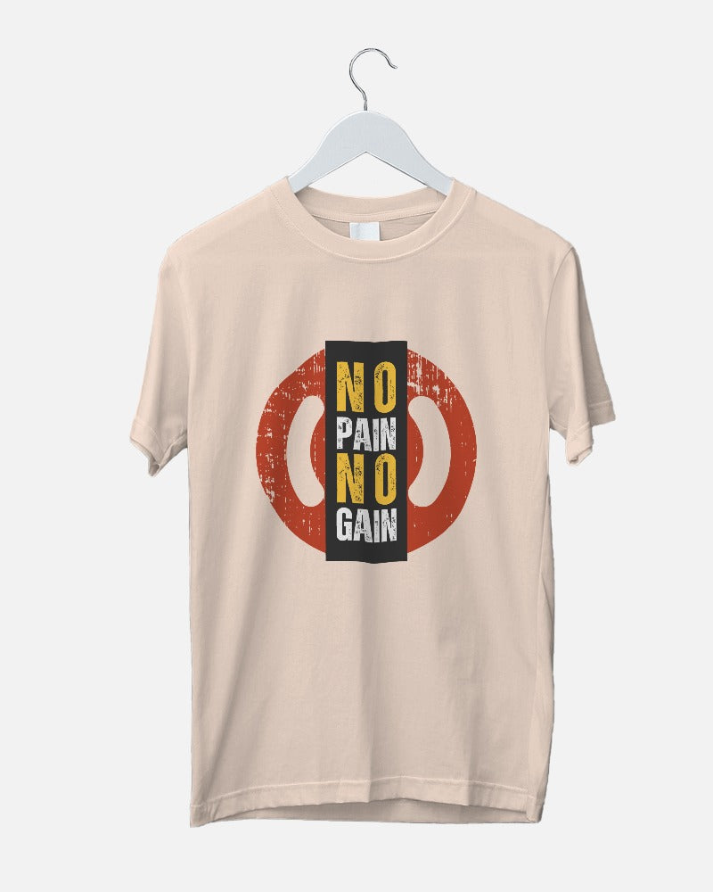 No Pain No Gain Regular Fit T-shirt