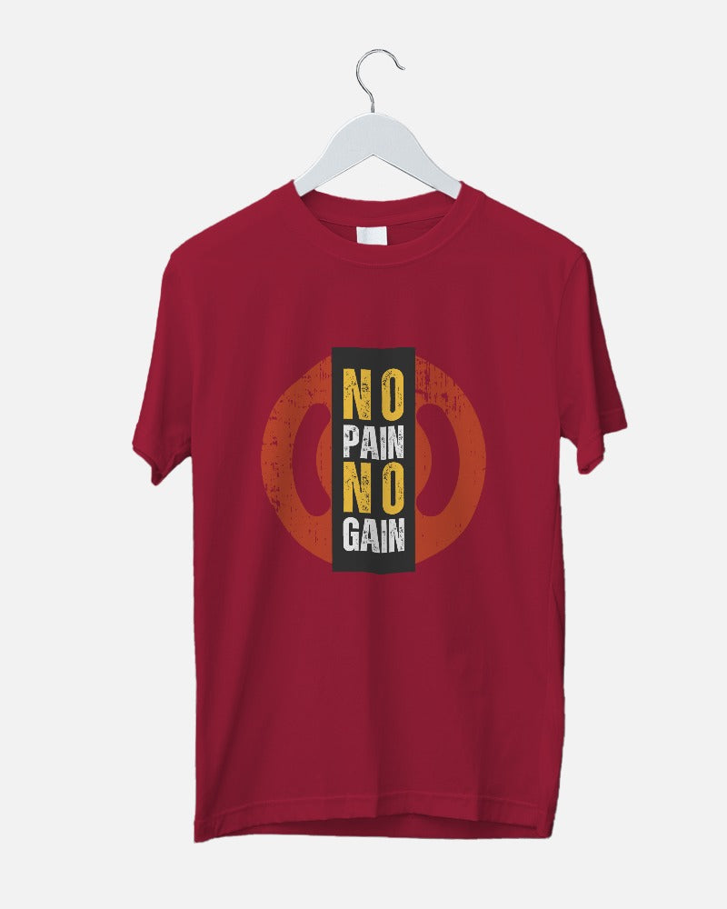 No Pain No Gain Regular Fit T-shirt