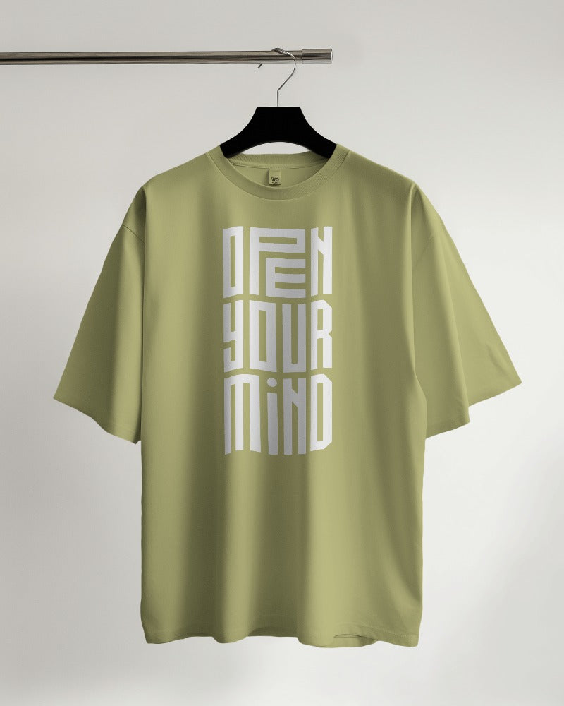 Open Your Mind Oversized T-shirt