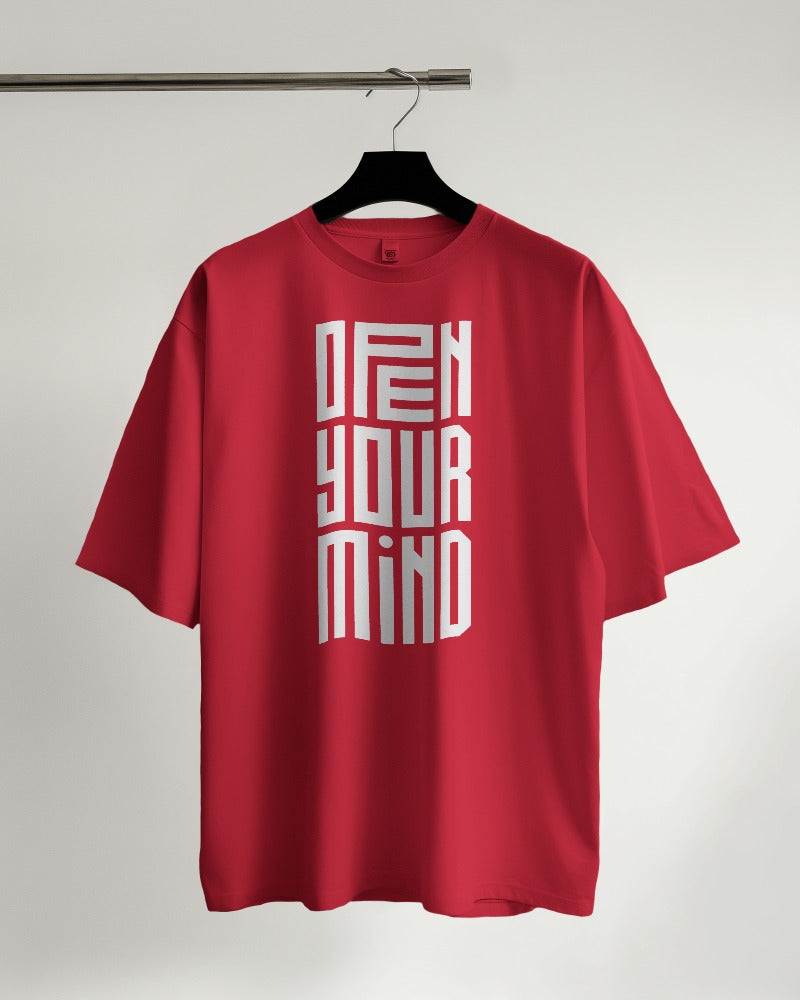 Open Your Mind Oversized T-shirt