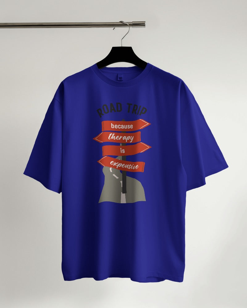 Road Trip Therapy Oversized T-shirt