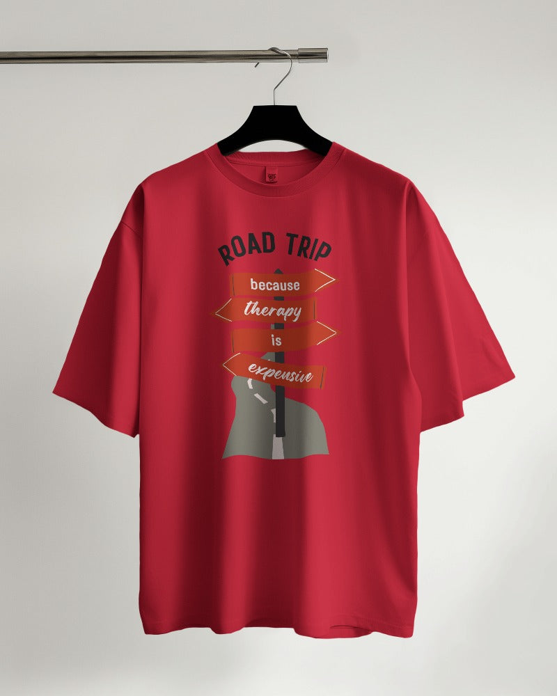 Road Trip Therapy Oversized T-shirt