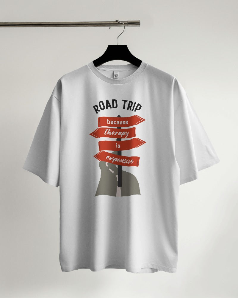 Road Trip Therapy Oversized T-shirt