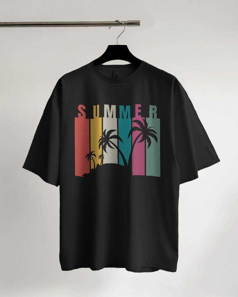 Summer Beach Oversized T-shirt