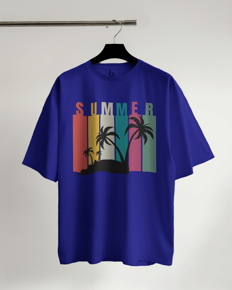 Summer Beach Oversized T-shirt