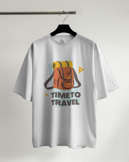 Time to Travel Oversized T-shirt