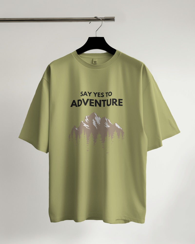 Say Yes to Adventure Oversized T-shirt