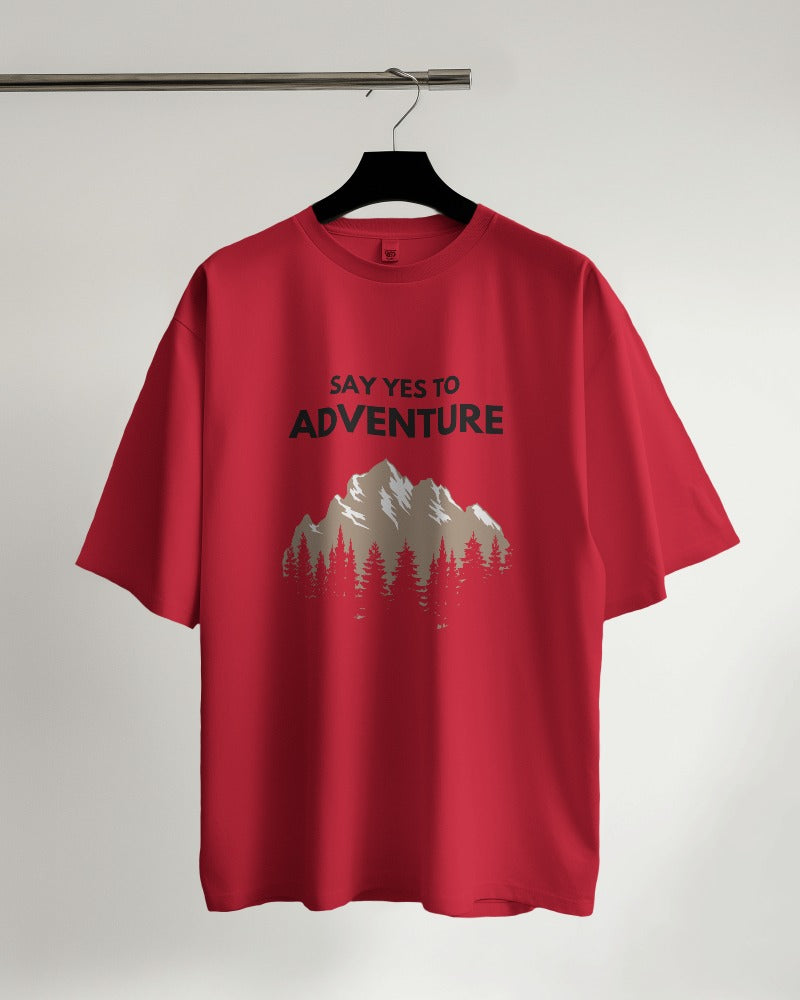 Say Yes to Adventure Oversized T-shirt