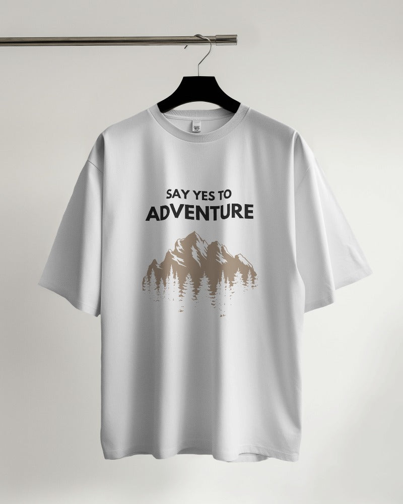 Say Yes to Adventure Oversized T-shirt