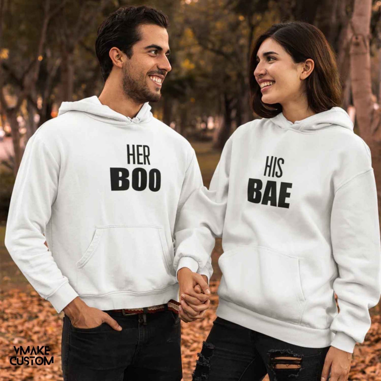 Babe Boo Hoodies for Couple