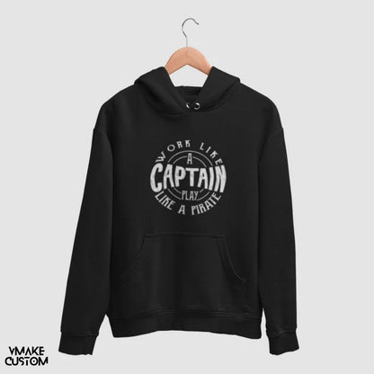 captain unisex hoodie vmakecustom