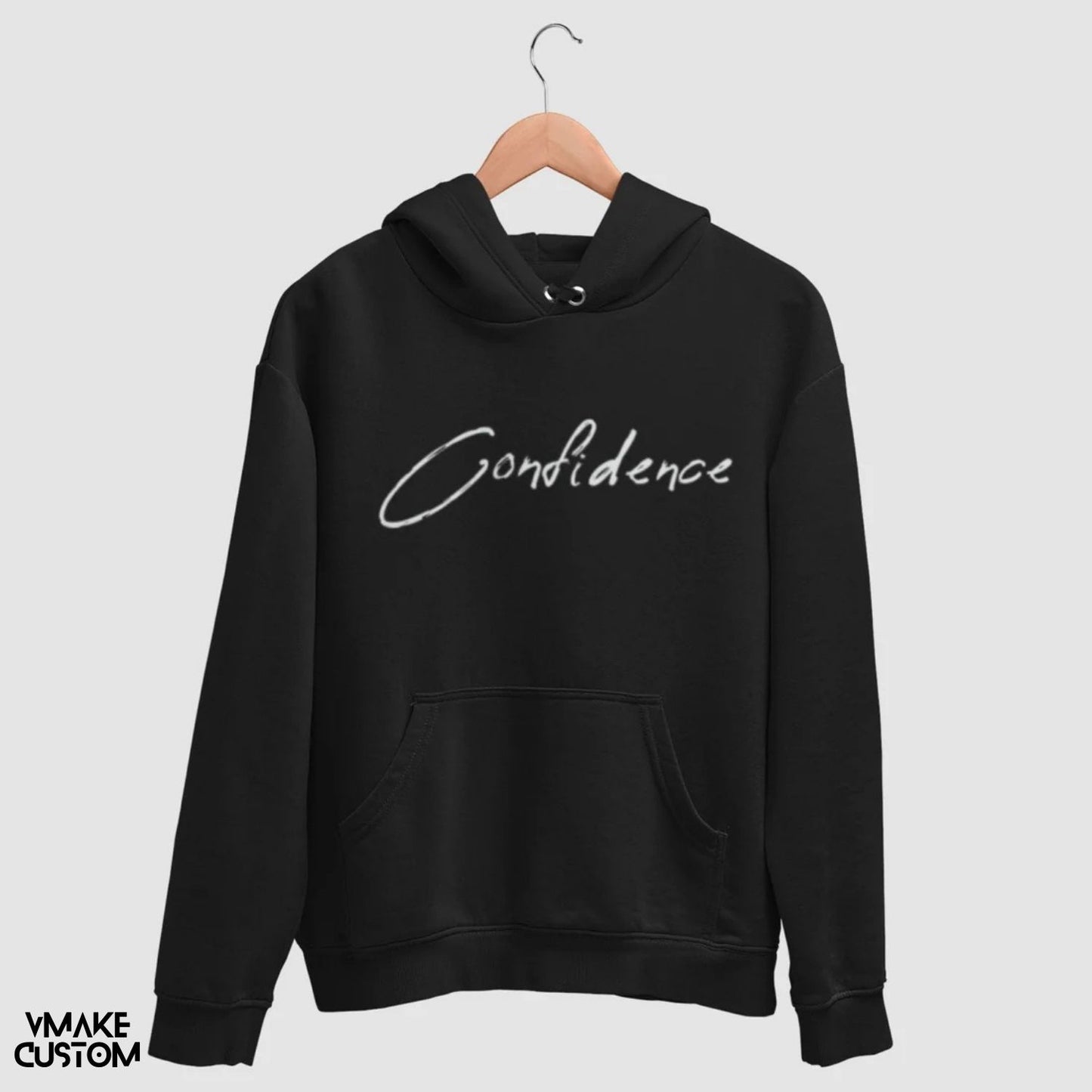 Black Confidence Unisex Hoodie