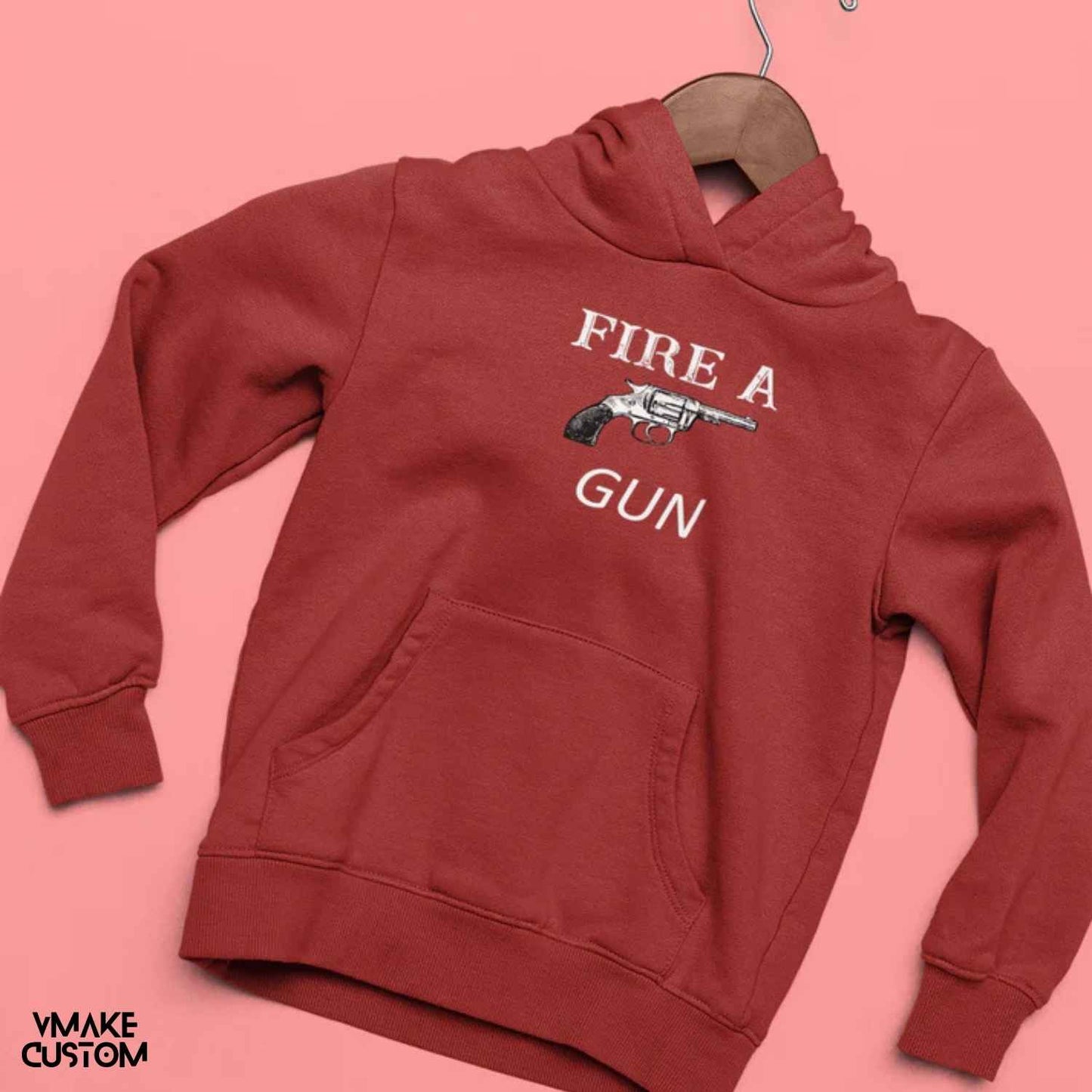 Kiss And Gun Hoodies for Couple