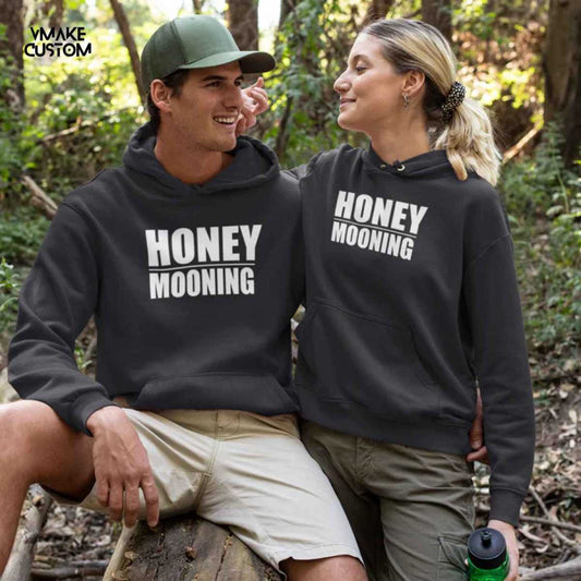 Honey Mooning Hoodies for Couple