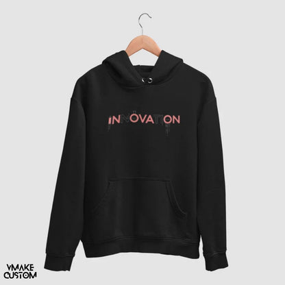 innovator black unisex hoodie vmakecustom