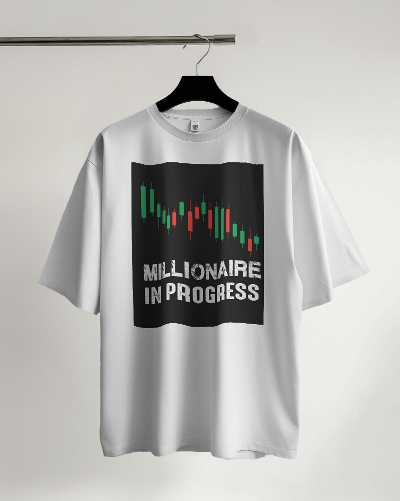 Millionaire in Progress Oversized T-shirt