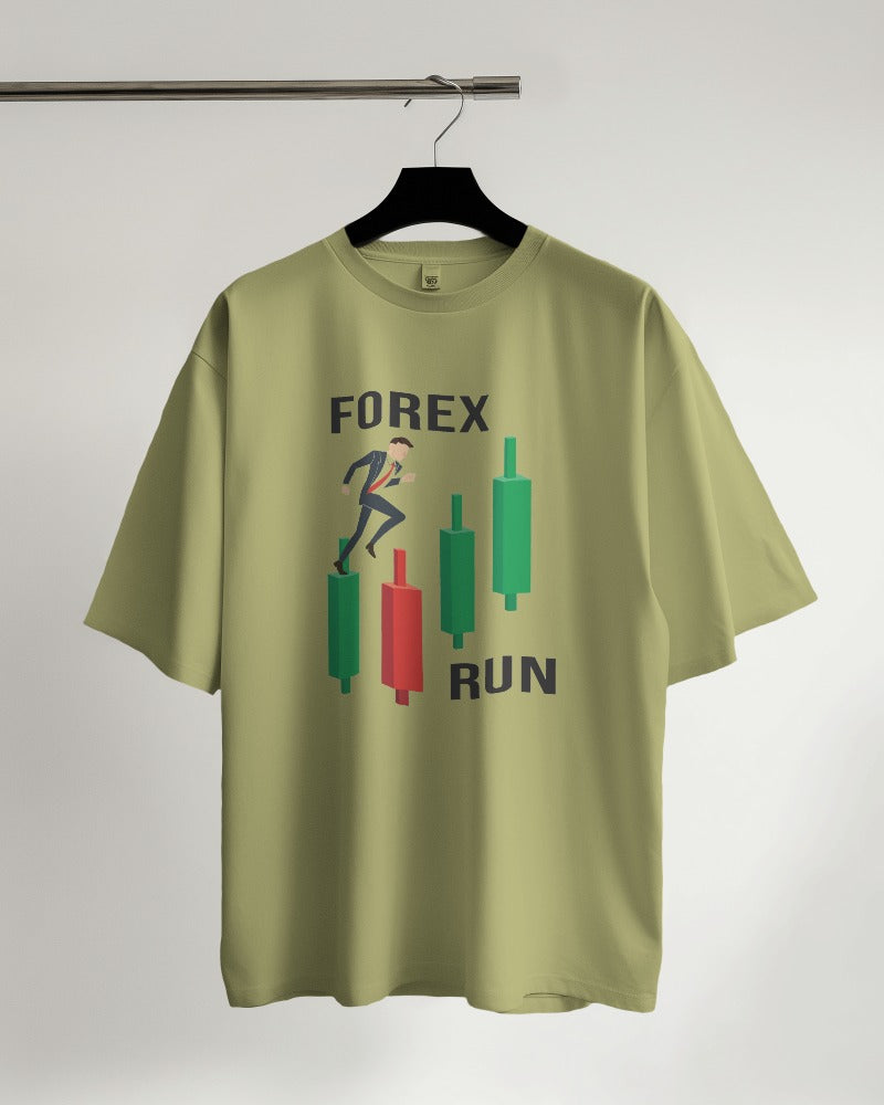 Forex Run Oversized T-shirt