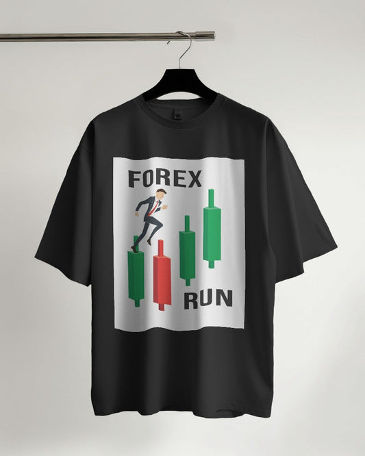 Forex Run Oversized T-shirt