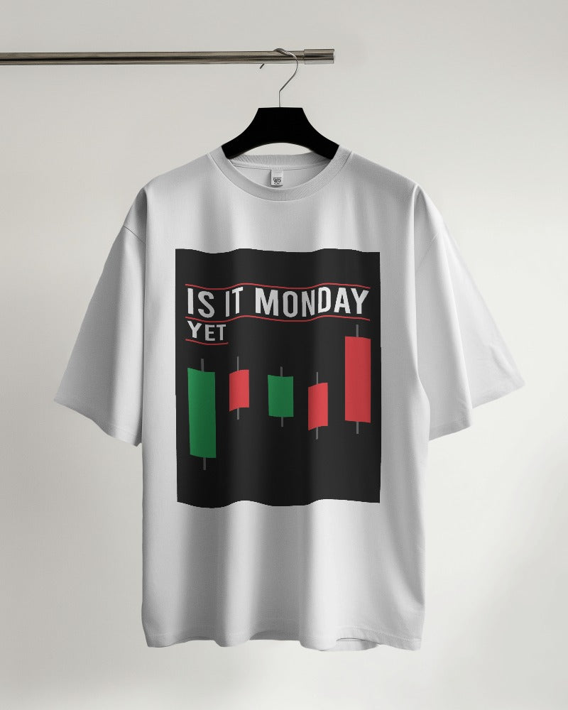 Is It Monday Yet Candlestick Oversized T-shirt