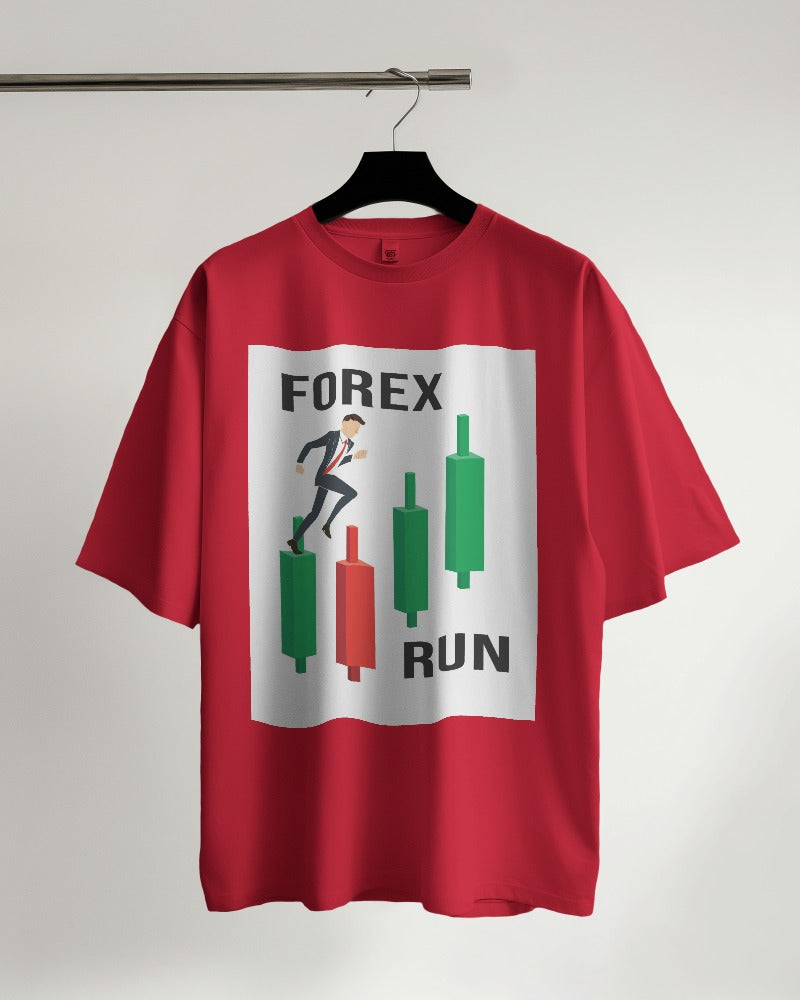 Forex Run Oversized T-shirt