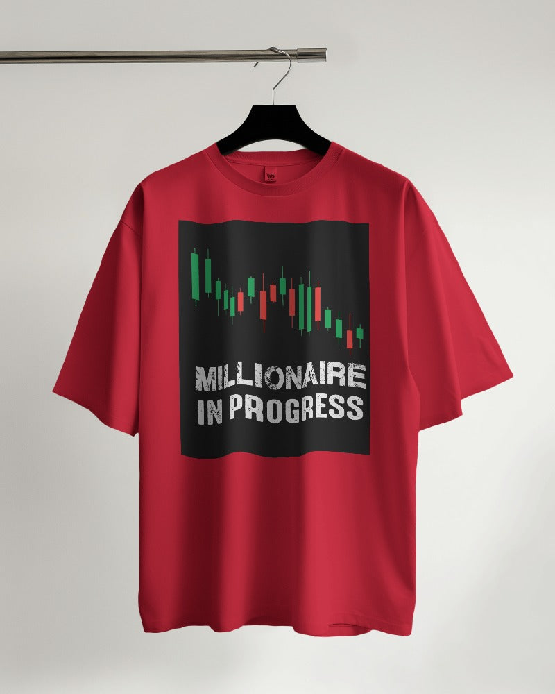 Millionaire in Progress Oversized T-shirt