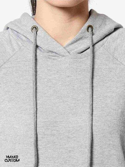 plain grey hoodie for women5